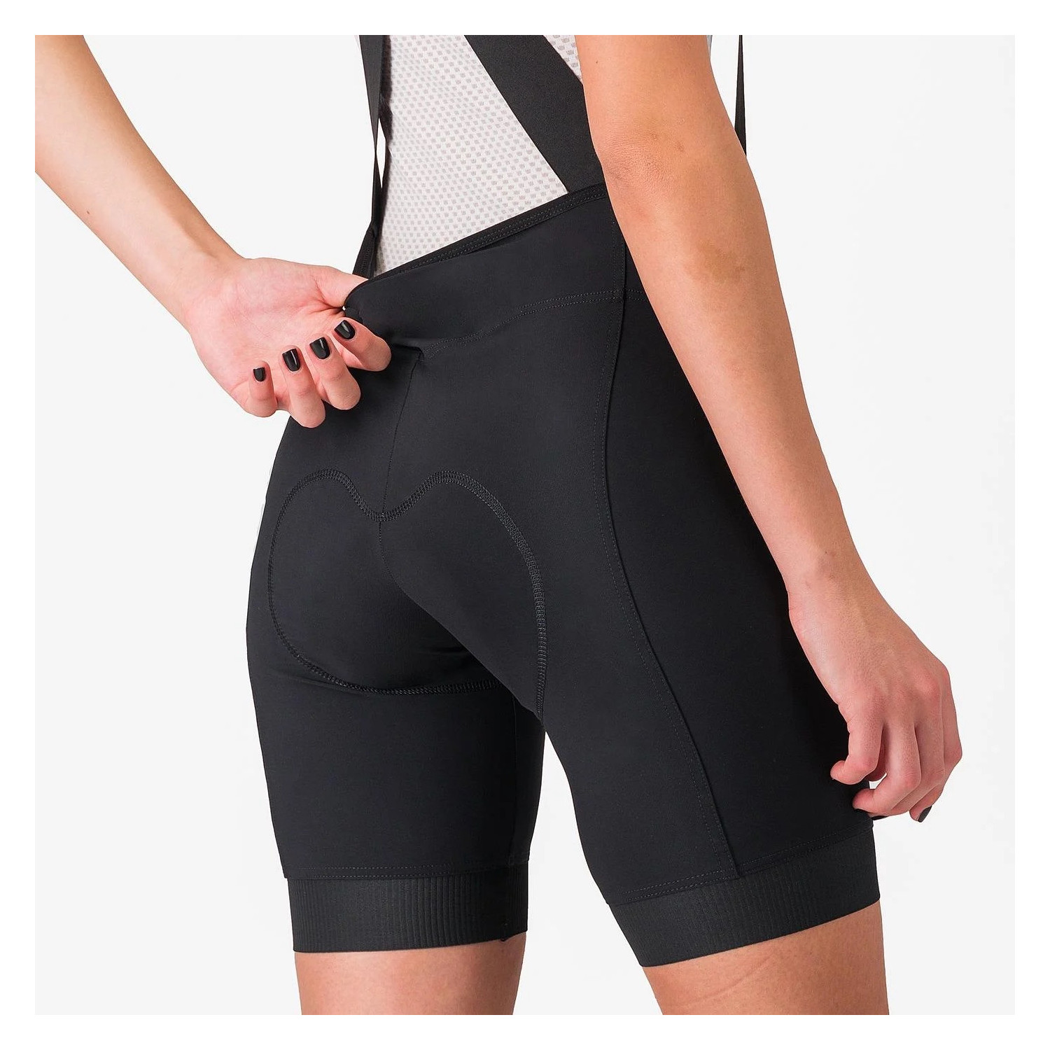 CASTELLI - Cuissard court à bretelles Endurance W Bibshort (Femme)