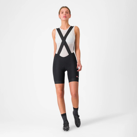 CASTELLI - Cuissard court à bretelles Endurance W Bibshort (Femme)