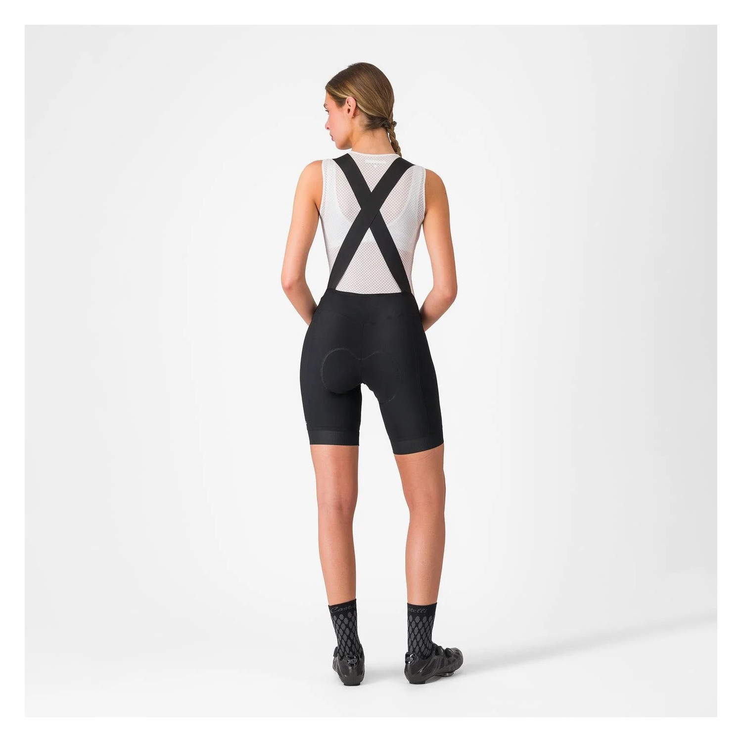 CASTELLI - Cuissard court à bretelles Endurance W Bibshort (Femme)