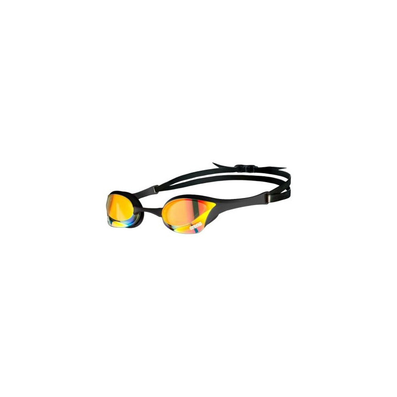 ARENA - Lunettes de Natation COBRA ULTRA SWIPE MIRROR / YELLOW COPPER-BLACK
