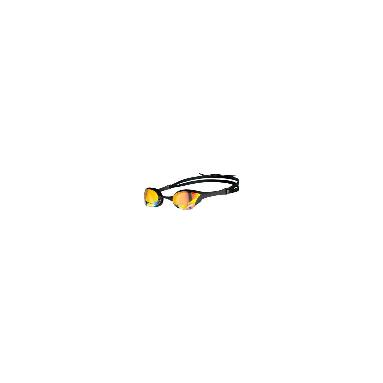 ARENA - Lunettes de Natation COBRA ULTRA SWIPE MIRROR / YELLOW COPPER-BLACK